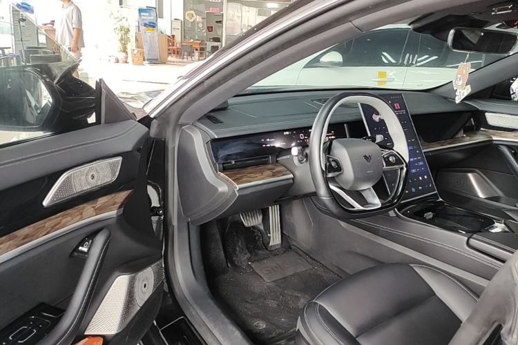 Used NETA S 2022 Extended-Range Version 1160 km Range Rear-Wheel-Drive Compact Edition Driver Seat