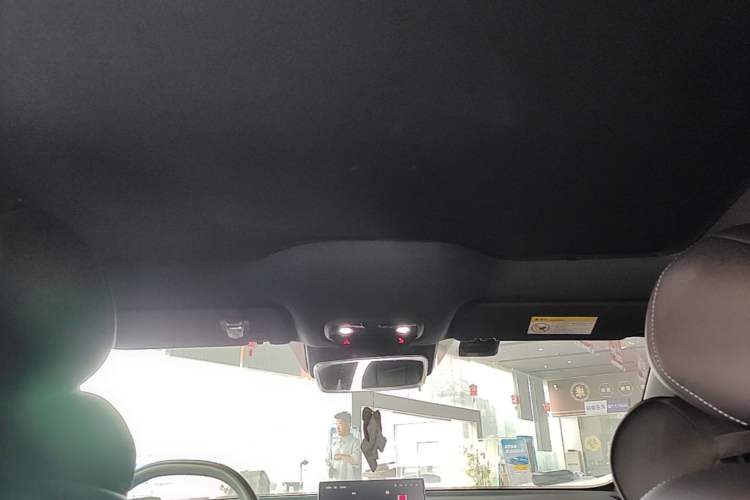 Used NETA S 2022 Extended-Range Version 1160 km Range Rear-Wheel-Drive Compact Edition Headliner