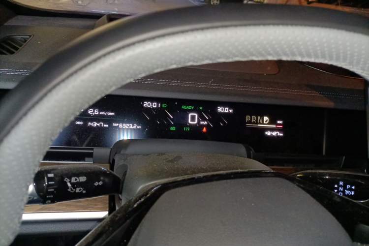 Used NETA S 2022 Pure Electric 715 km Range Rear-Wheel Drive LiDAR Version Instrument Cluster