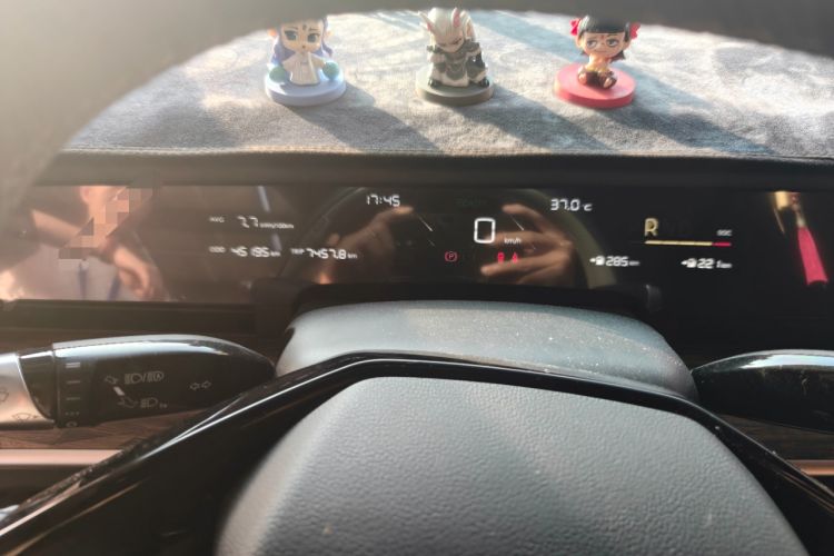 Used NETA S 2022 Extended-Range Version 1160 km Range Rear-Wheel-Drive Compact Edition Instrument Cluster