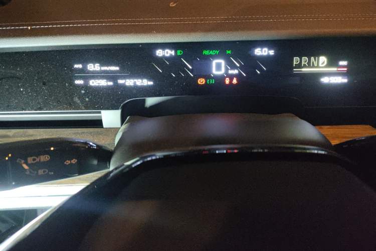 Used NETA S 2022 Pure Electric 715 km Range Rear-Wheel Drive LiDAR Version Instrument Cluster