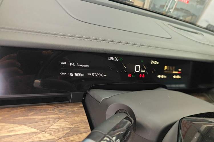 Used NETA S 2022 Extended-Range Version 1160 km Range Rear-Wheel-Drive Compact Edition Instrument Cluster
