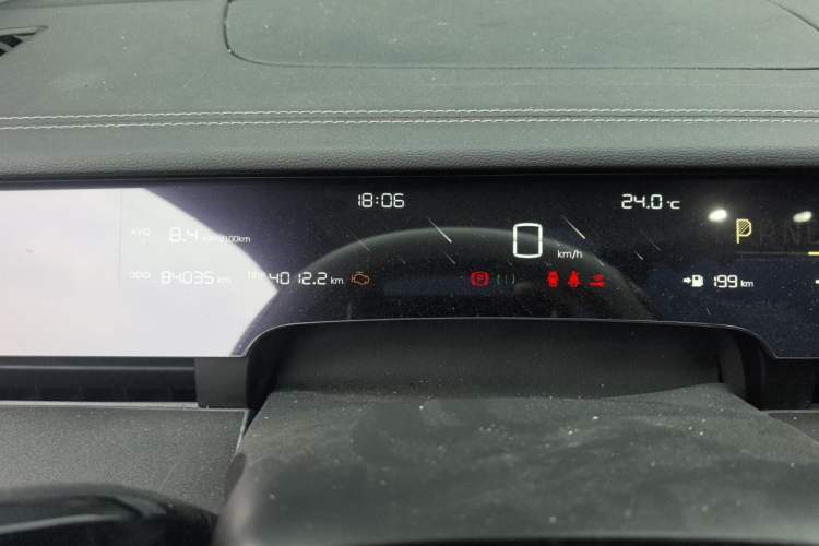 Used NETA S 2022 Extended-Range Version 1160 km Range Rear-Wheel Drive Mid-Grade Instrument Cluster