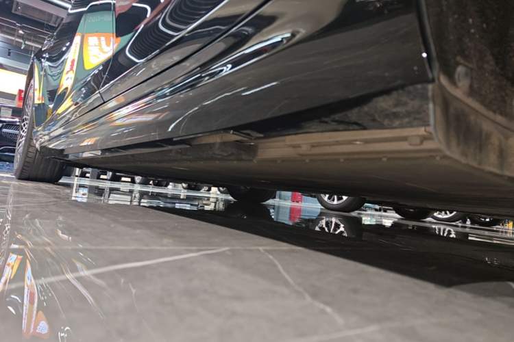 Used NETA S 2022 All-Electric 715 km Range Rear-Drive Deluxe Version Left Side Sill