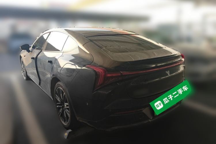 Used NETA S 2022 Extended-Range Version 1160 km Range Rear-Wheel-Drive Compact Edition Rear Left 45 Deg