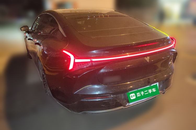 Used NETA S 2022 Pure Electric 715 km Range Rear-Wheel Drive LiDAR Version Rear Left 45 Deg