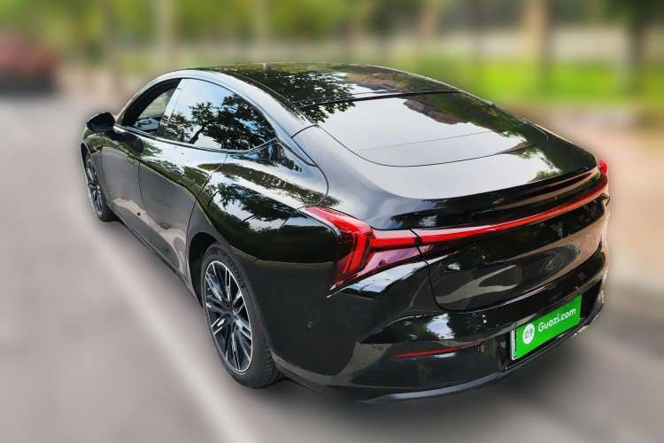 Used NETA S 2022 All-Electric 650 km Four-Wheel Drive Premium Version Rear Left 45 Deg
