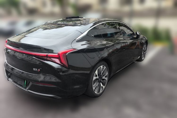 Used NETA S 2022 Pure Electric 715 km Range Rear-Wheel Drive Mid-Range Version Rear Right 45 Deg