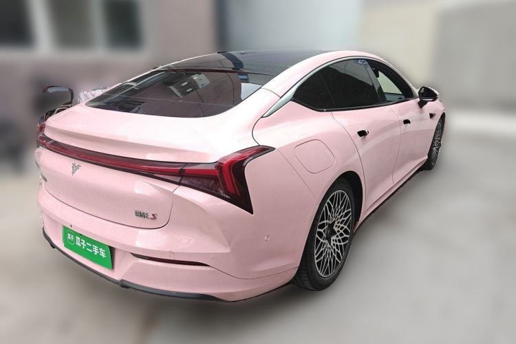 Used NETA S 2022 All-Electric 715 km Range Rear-Drive Deluxe Version Rear Right 45 Deg