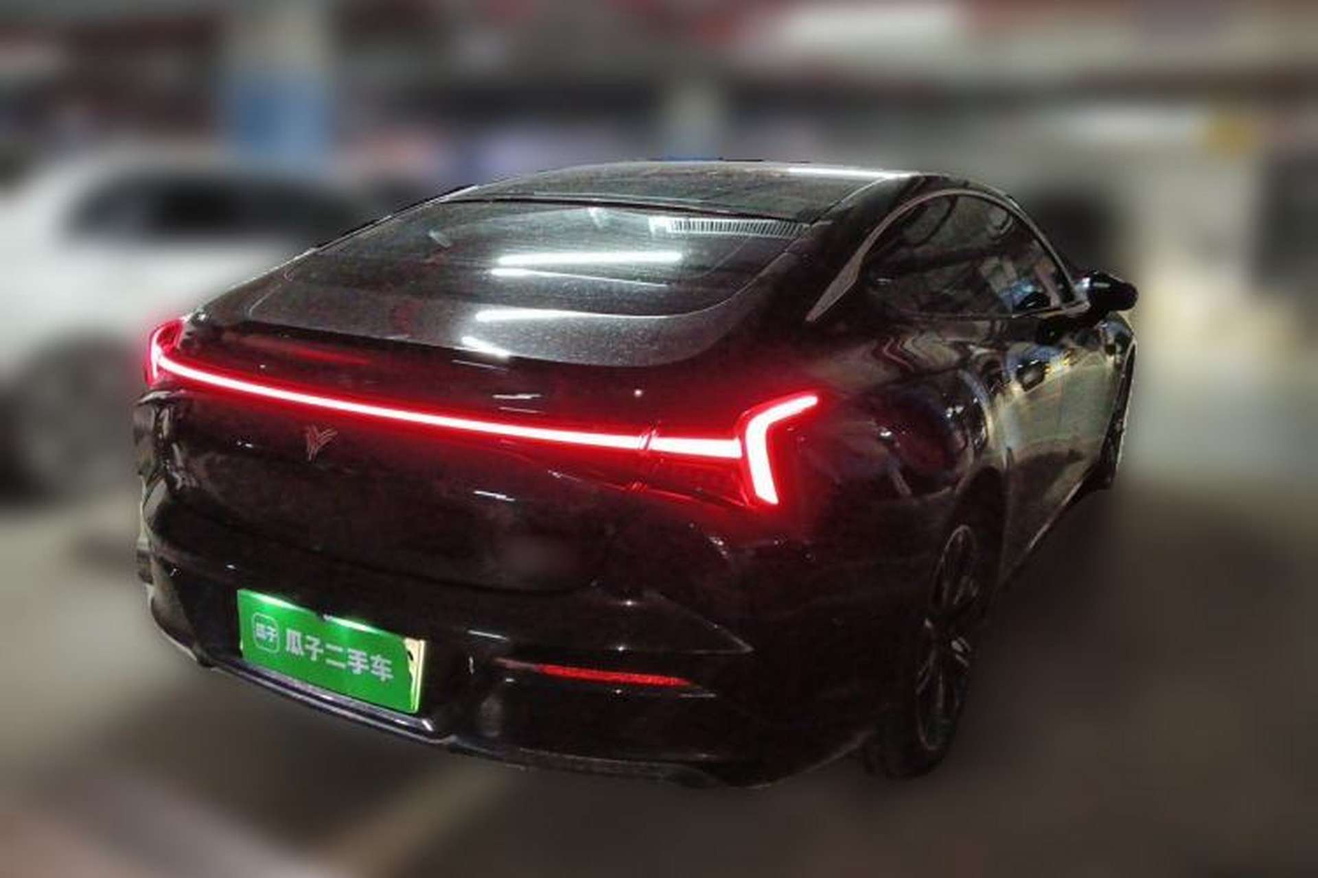 Used NETA S 2022 Extended-Range Version 1160 km Range Rear-Wheel-Drive Compact Edition Rear Right 45 Deg