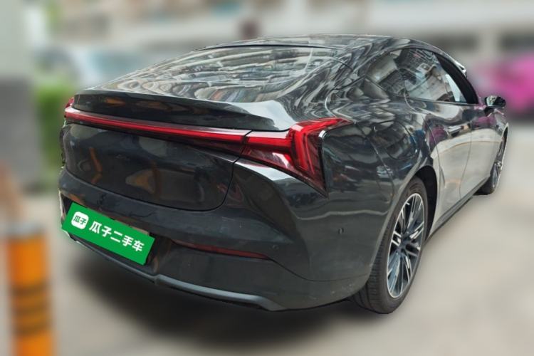 Used NETA S 2022 Extended-Range Version 1160 km Range Rear-Wheel-Drive Compact Edition Rear Right 45 Deg