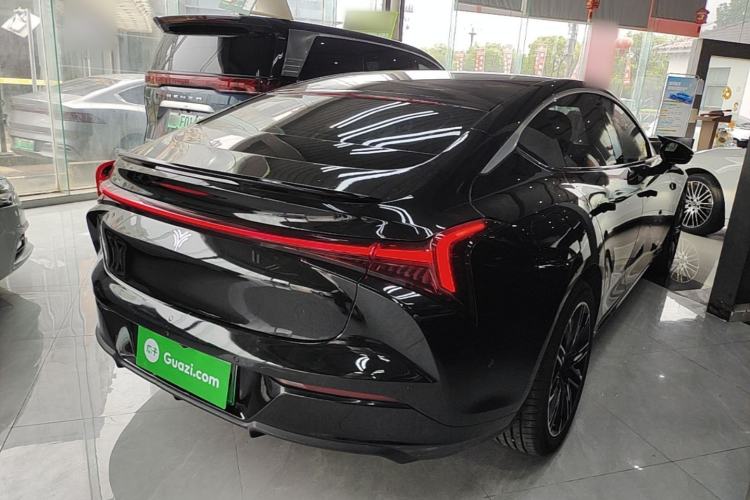 Used NETA S 2022 Extended-Range Version 1160 km Range Rear-Wheel-Drive Compact Edition Rear Right 45 Deg