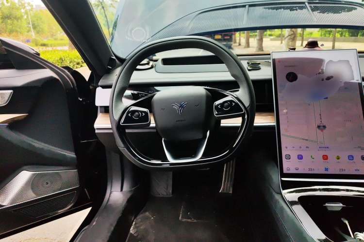 Used NETA S 2022 All-Electric 650 km Four-Wheel Drive Premium Version Steering Wheel