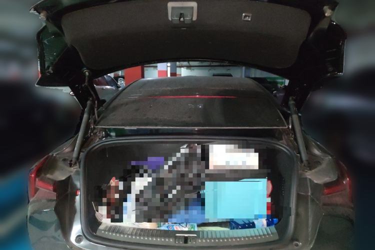 Used NETA S 2022 Extended-Range Version 1160 km Range Rear-Wheel-Drive Compact Edition Trunk