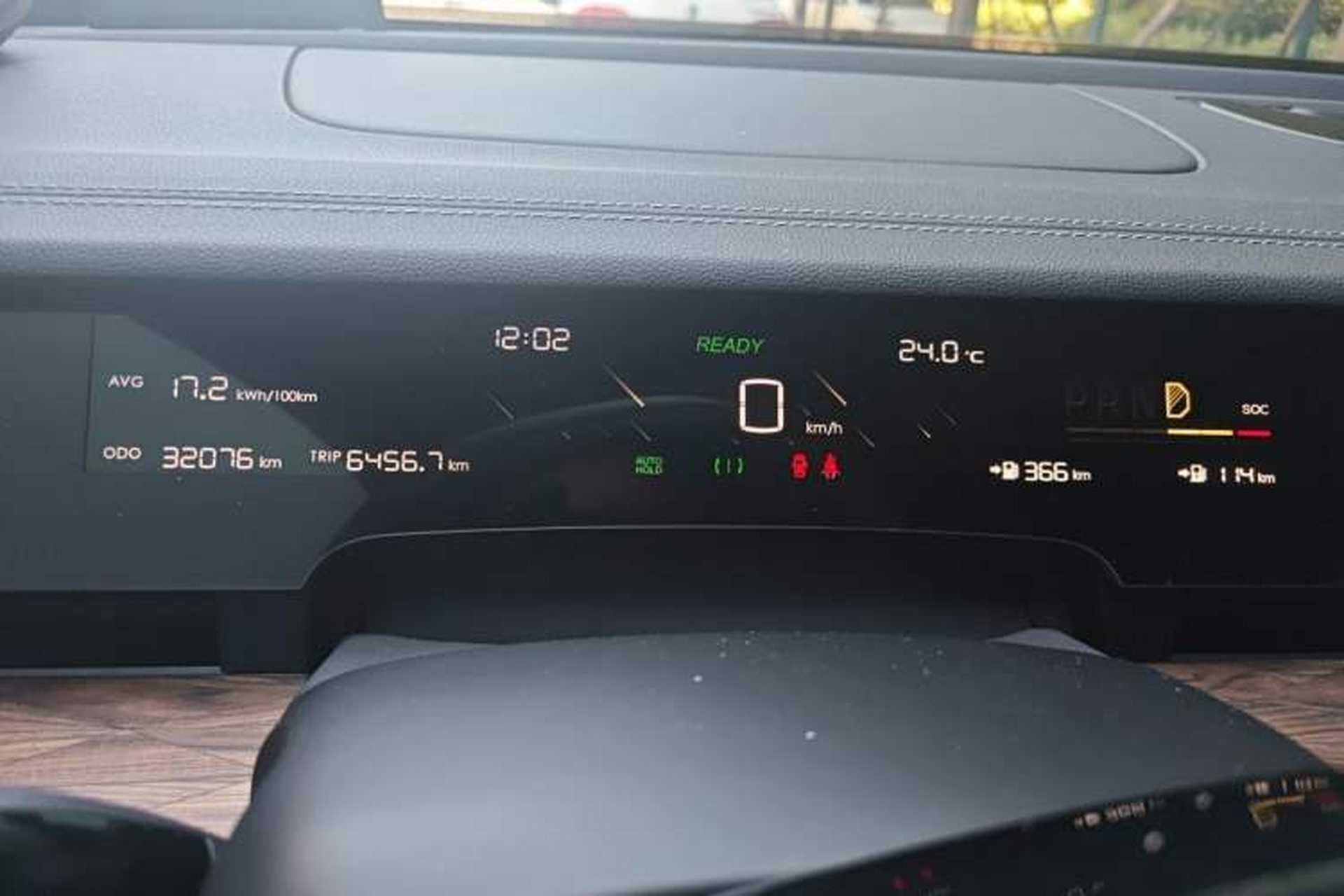 Used NETA S 2022 Extended-Range Version 1160 km Range Rear-Wheel-Drive Compact Edition Instrument Cluster