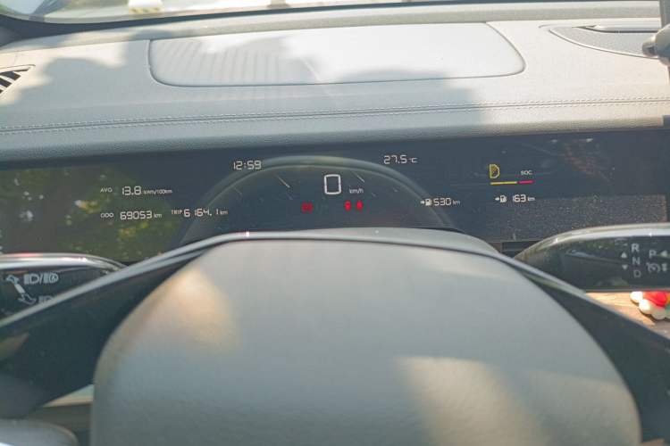 Used NETA S 2022 Extended-Range Version 1160 km Range Rear-Wheel-Drive Compact Edition Instrument Cluster