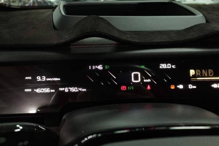 Used NETA S 2022 Extended-Range Version 1160 km Rear-Drive Big Edition Instrument Cluster