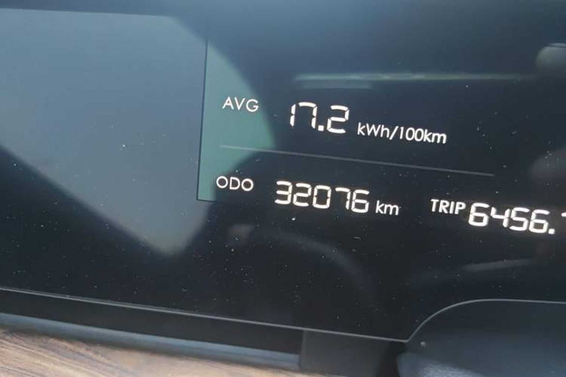 Used NETA S 2022 Extended-Range Version 1160 km Range Rear-Wheel-Drive Compact Edition Odometer Close Up