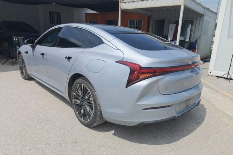 Used NETA S 2022 Extended-Range Version 1160 km Range Rear-Wheel-Drive Compact Edition Rear Left 45 Deg