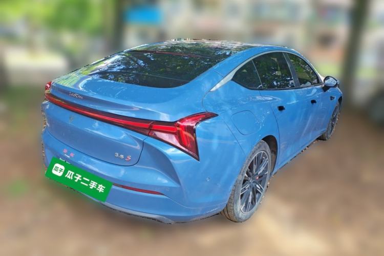 Used NETA S 2022 Extended-Range Version 1160 km Range Rear-Wheel Drive Mid-Grade Rear Right 45 Deg
