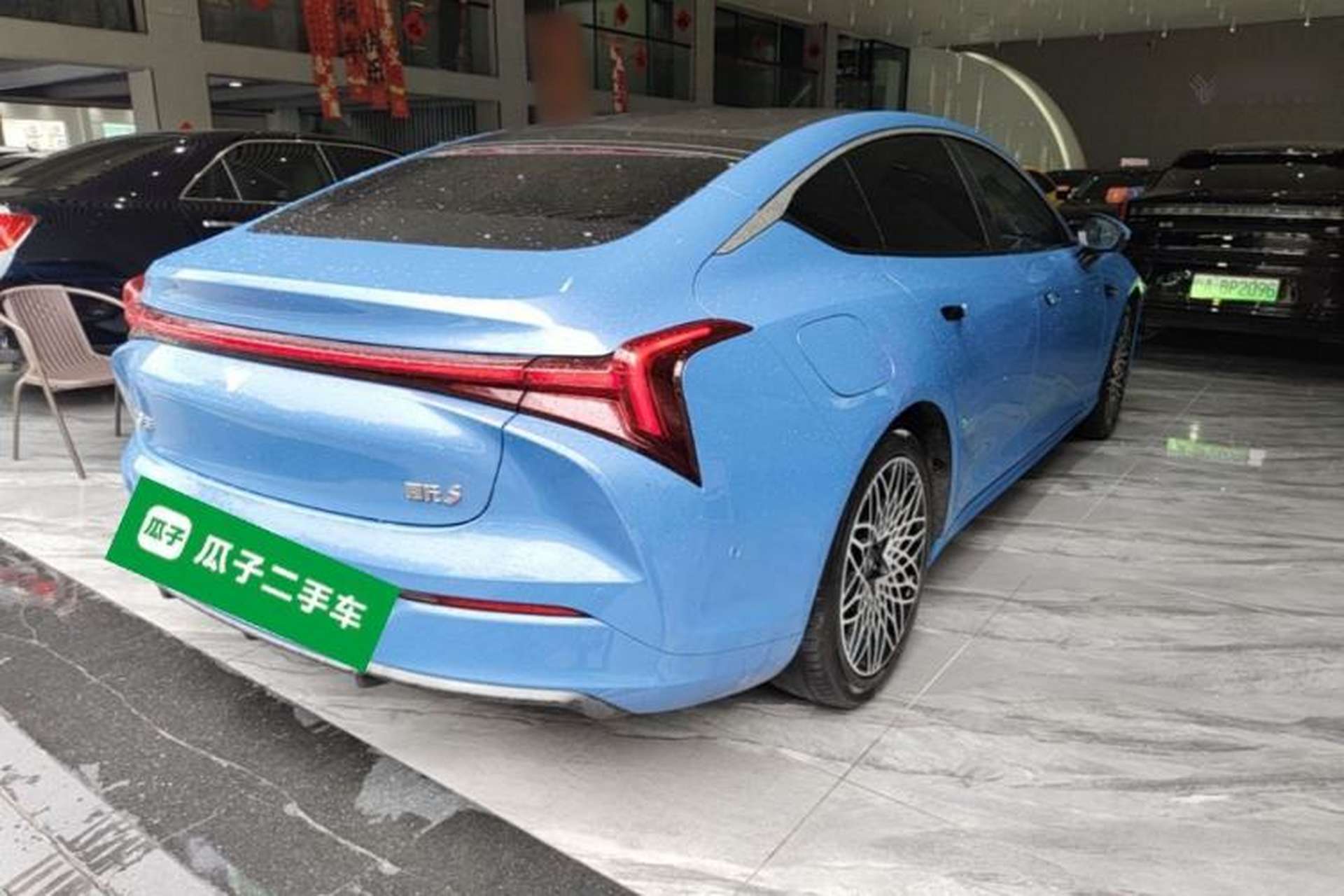 Used NETA S 2022 Extended-Range Version 1160 km Rear-Drive Big Edition Rear Right 45 Deg