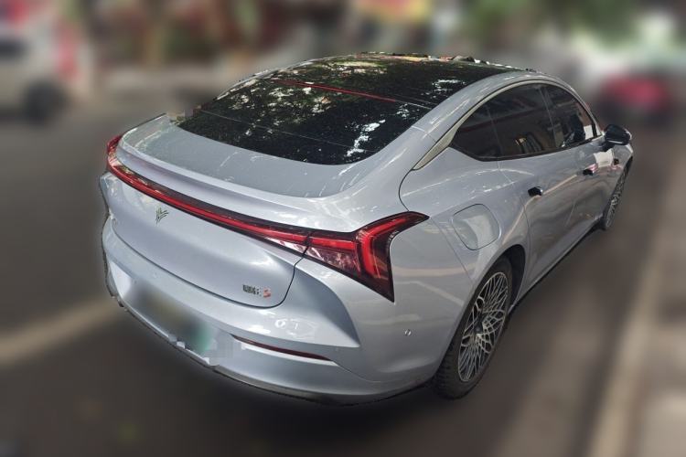 Used NETA S 2022 Extended-Range Version 1160 km Range Rear-Wheel Drive Mid-Grade Rear Right 45 Deg