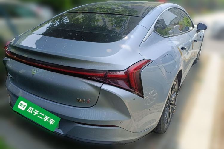 Used NETA S 2022 Extended-Range Version 1160 km Range Rear-Wheel-Drive Compact Edition Rear Right 45 Deg