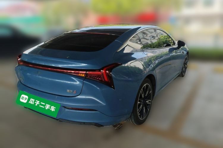 Used NETA S 2022 Extended-Range Version 1160 km Range Rear-Wheel Drive Mid-Grade Rear Right 45 Deg