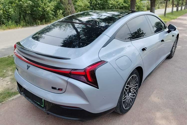 Used NETA S 2022 All-Electric 650 km Four-Wheel Drive Flagship Edition Rear Right 45 Deg