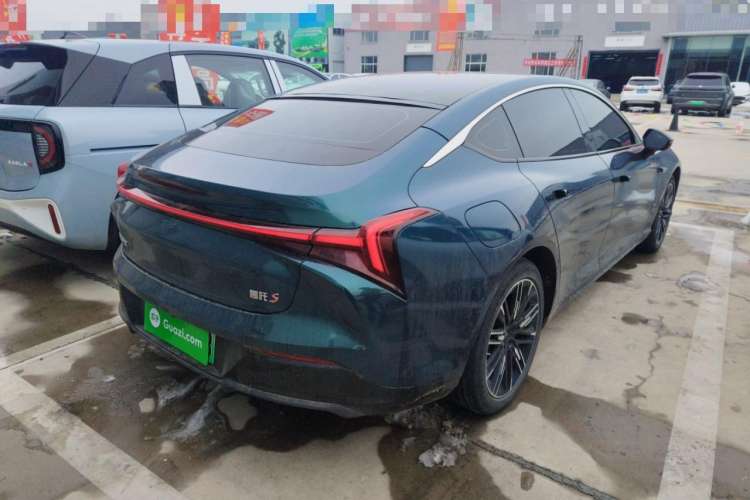 Used NETA S 2022 Extended-Range Version 1160 km Range Rear-Wheel-Drive Compact Edition Rear Right 45 Deg