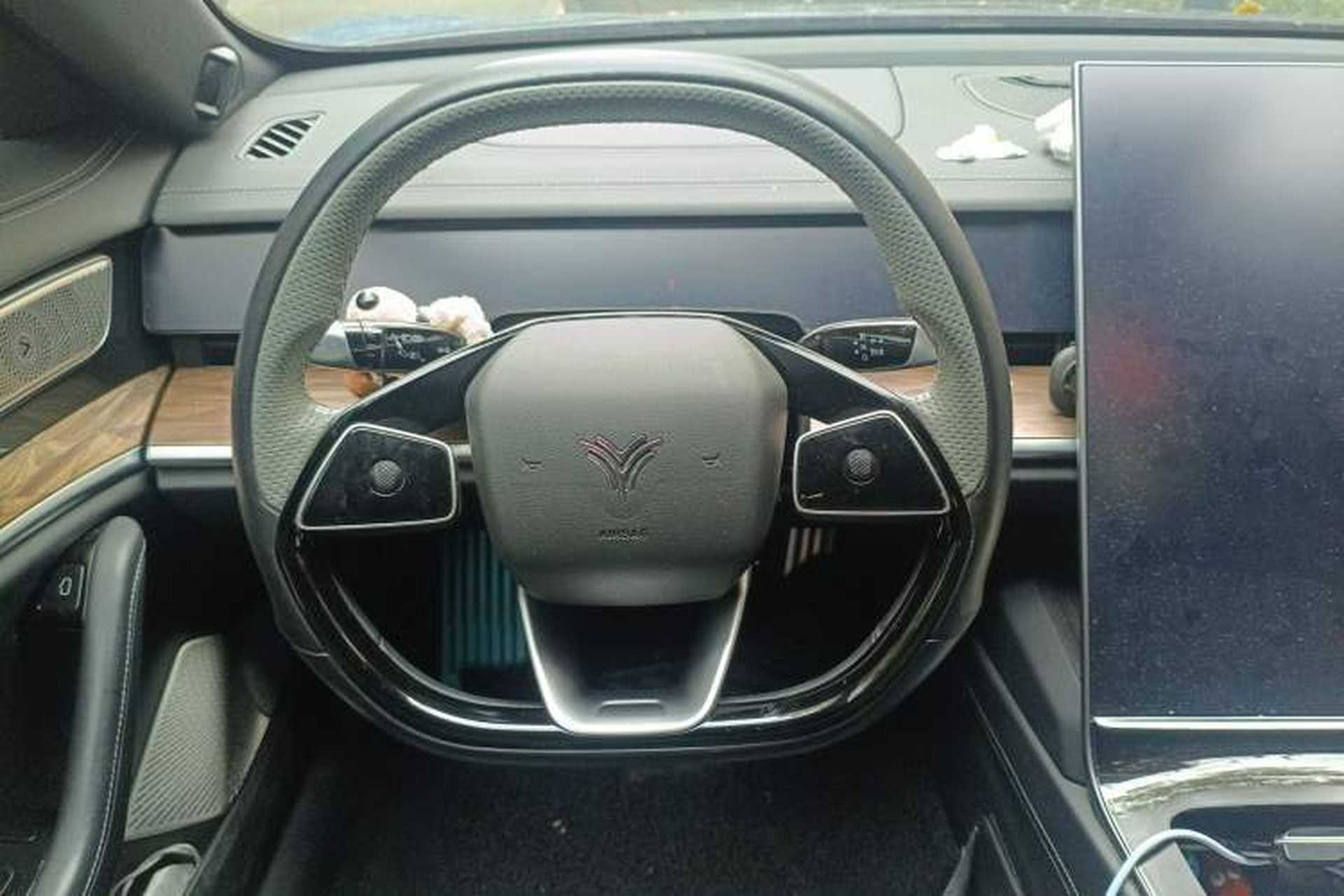 Used NETA S 2022 Extended-Range Version 1160 km Range Rear-Wheel Drive Mid-Grade Steering Wheel