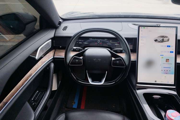 Used NETA S 2022 Extended-Range Version 1160 km Range Rear-Wheel-Drive Compact Edition Steering Wheel