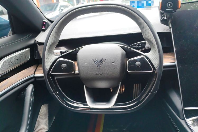Used NETA S 2022 Extended-Range Version 1160 km Range Rear-Wheel Drive Mid-Grade Steering Wheel