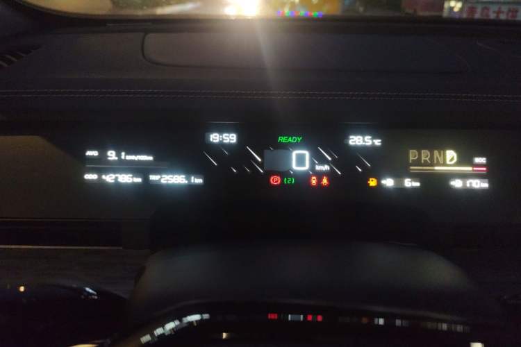 Used NETA S 2022 Extended-Range Version 1160 km Range Rear-Wheel Drive Mid-Grade Instrument Cluster