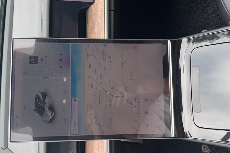 Used NETA S 2022 Pure Electric 715 km Range Rear-Wheel Drive Mid-Range Version Audio And AC Panel