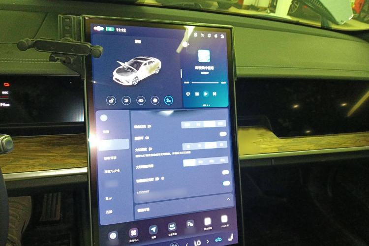 Used NETA S 2022 Extended-Range Version 1160 km Range Rear-Wheel-Drive Compact Edition Audio And AC Panel