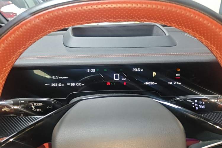 Used NETA S 2022 Extended-Range Version 1160 km Rear-Drive Big Edition Instrument Cluster