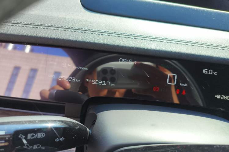 Used NETA S 2022 Extended-Range Version 1160 km Rear-Drive Big Edition Instrument Cluster