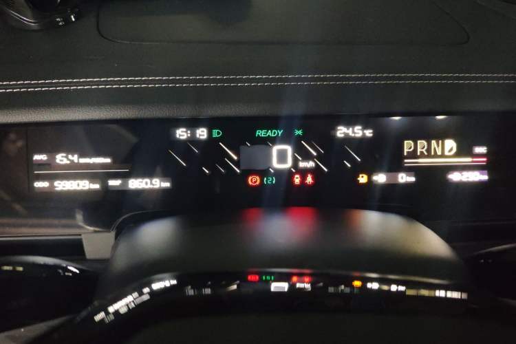 Used NETA S 2022 Extended-Range Version 1160 km Range Rear-Wheel Drive Mid-Grade Instrument Cluster
