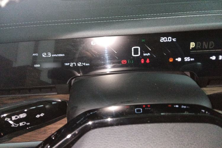 Used NETA S 2022 Extended-Range Version 1160 km Range Rear-Wheel Drive Mid-Grade Instrument Cluster
