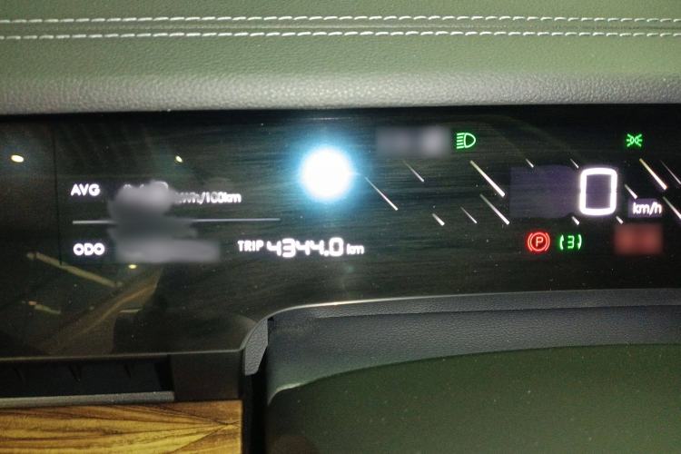 Used NETA S 2022 Extended-Range Version 1160 km Range Rear-Wheel-Drive Compact Edition Instrument Cluster