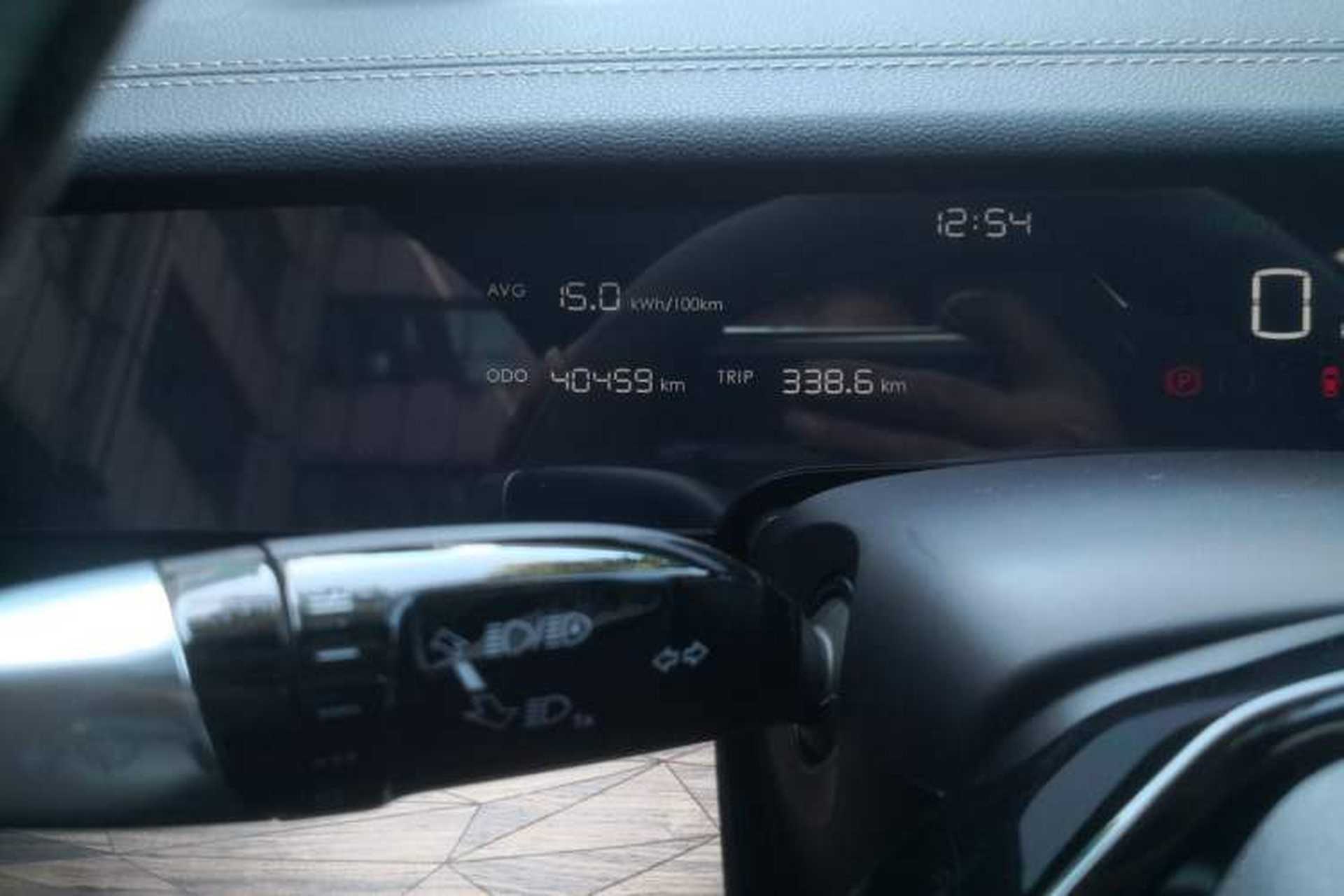 Used NETA S 2022 Pure Electric 715 km Range Rear-Wheel Drive Mid-Range Version Odometer Close Up