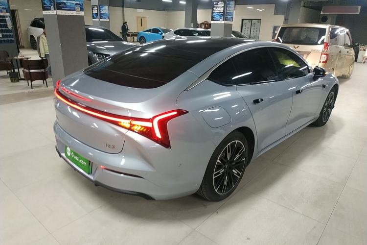 Used NETA S 2022 Pure Electric 715 km Range Rear-Wheel Drive Mid-Range Version Rear Right 45 Deg