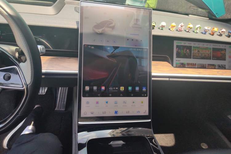 Used NETA S 2022 All-Electric 715 km Range Rear-Drive Deluxe Version Audio And AC Panel