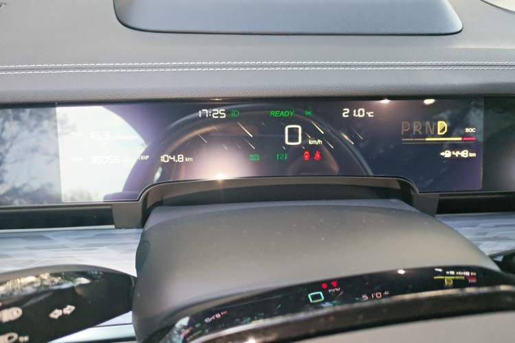 Used NETA S 2022 All-Electric 650 km Four-Wheel Drive Premium Version Instrument Cluster