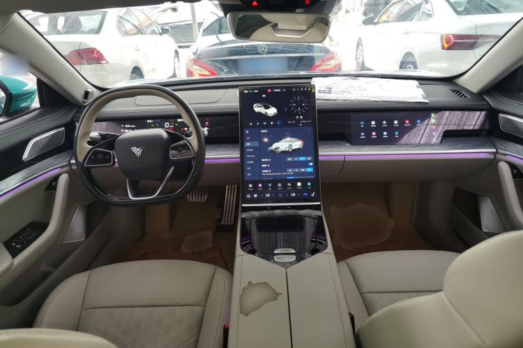 Used NETA S 2022 Extended-Range Version 1160 km Range Rear-Wheel Drive Mid-Grade Interior 2