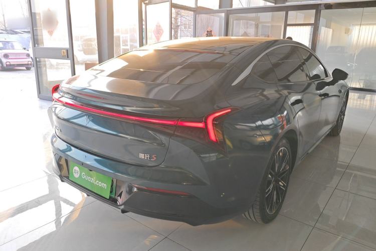 Used NETA S 2022 Extended-Range Version 1160 km Range Rear-Wheel-Drive Compact Edition Rear Right 45 Deg