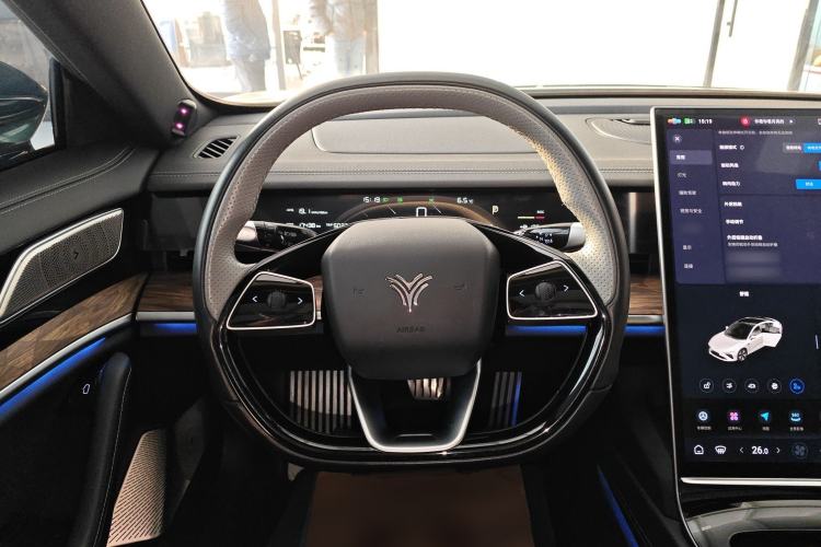 Used NETA S 2022 Extended-Range Version 1160 km Range Rear-Wheel-Drive Compact Edition Steering Wheel