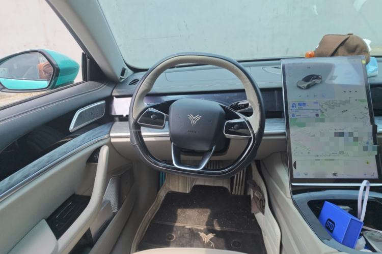 Used NETA S 2022 Pure Electric 715 km Range Rear-Wheel Drive Mid-Range Version Steering Wheel