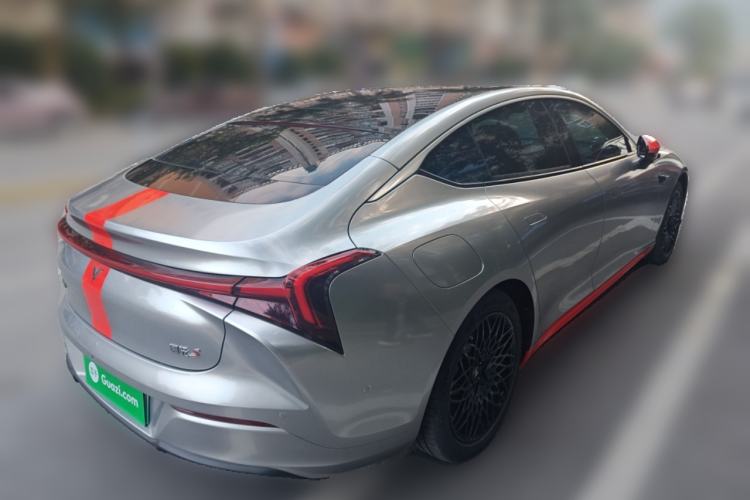 Used NETA S 2022 Pure Electric 715 km Range Rear-Wheel Drive Mid-Range Version Rear Right 45 Deg